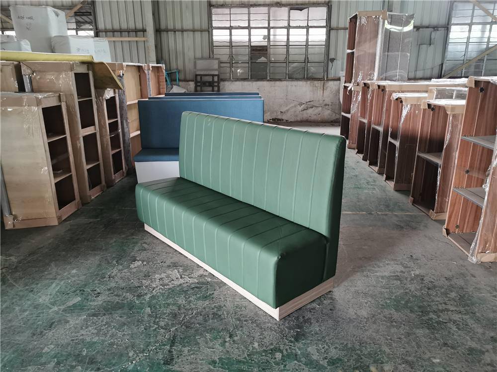 廣州軟體家具加工廠 定制甜品店長條軟包座椅的專業選擇